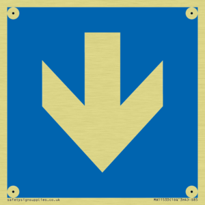 Custom Mandatory: Down arrow